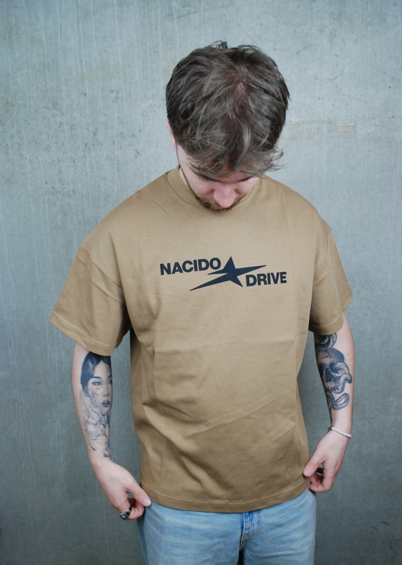 ND Logo Tee - Cappuccino