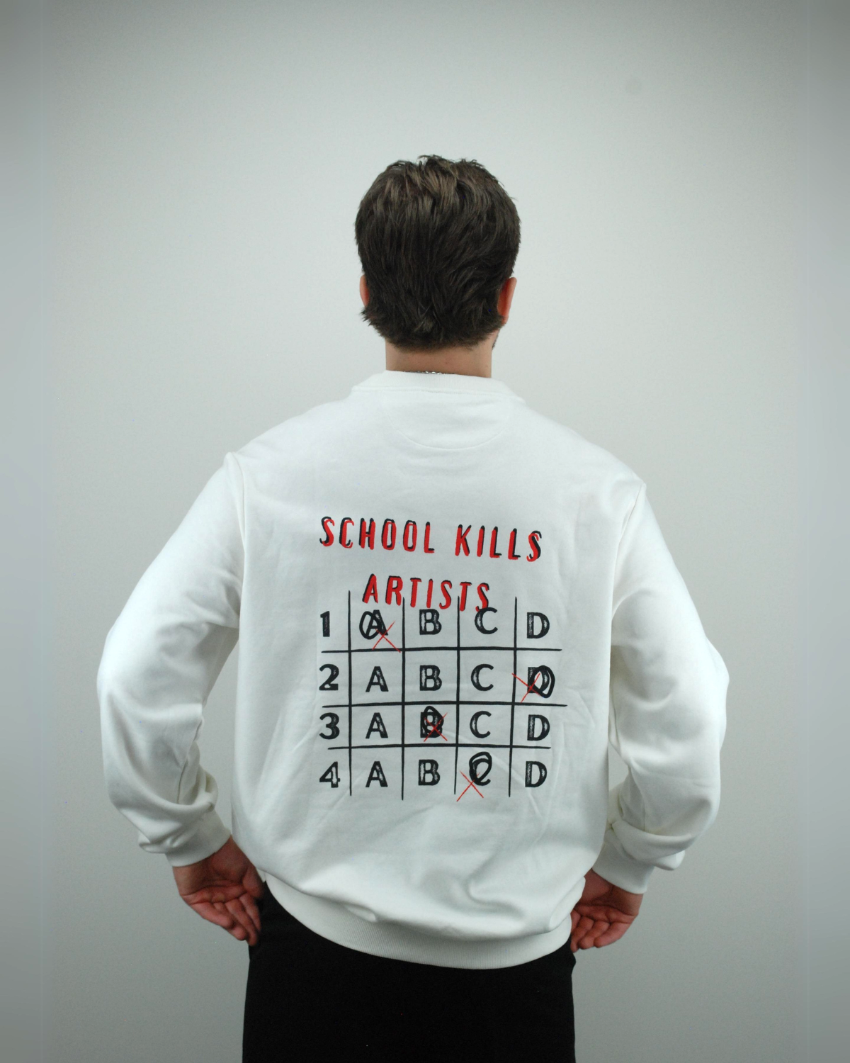 School Kills Artists Crewneck