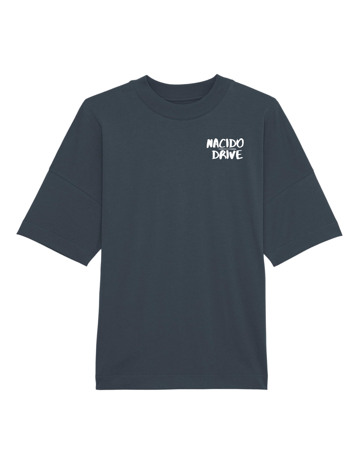 Highschool Tee - India Ink Grey – Nacido Drive